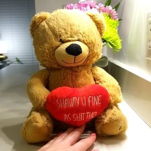 Hollabears Shawty U Fine Plush Bear Gift